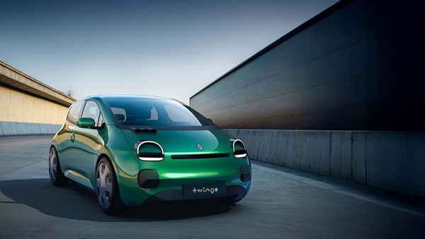 Renault Twingo E‑Tech électrique Prototype 