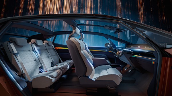 luminosité exceptionnelle, sensations amplifiées  - Renault R-Space Lab